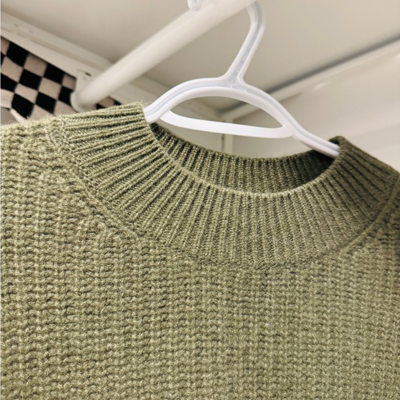 Ash Green Wool & Cashmere Sweater - Size M - Picture 3 of 4